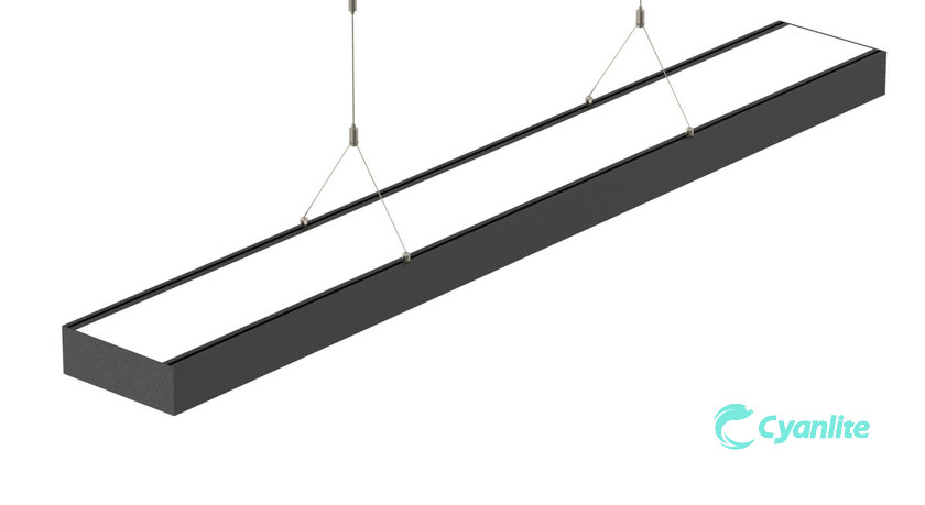 Cyanlite PENDA suspended luminaire direct and indirect light